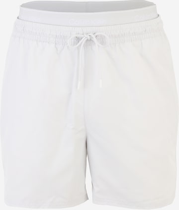 Calvin Klein Swimwear Zwemshorts 'ESSENTIALS' in Grijs: voorkant