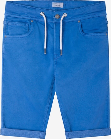 Pepe Jeans - Calças 'Joe' em azul: frente