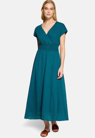 Robe de soirée zero en bleu : devant