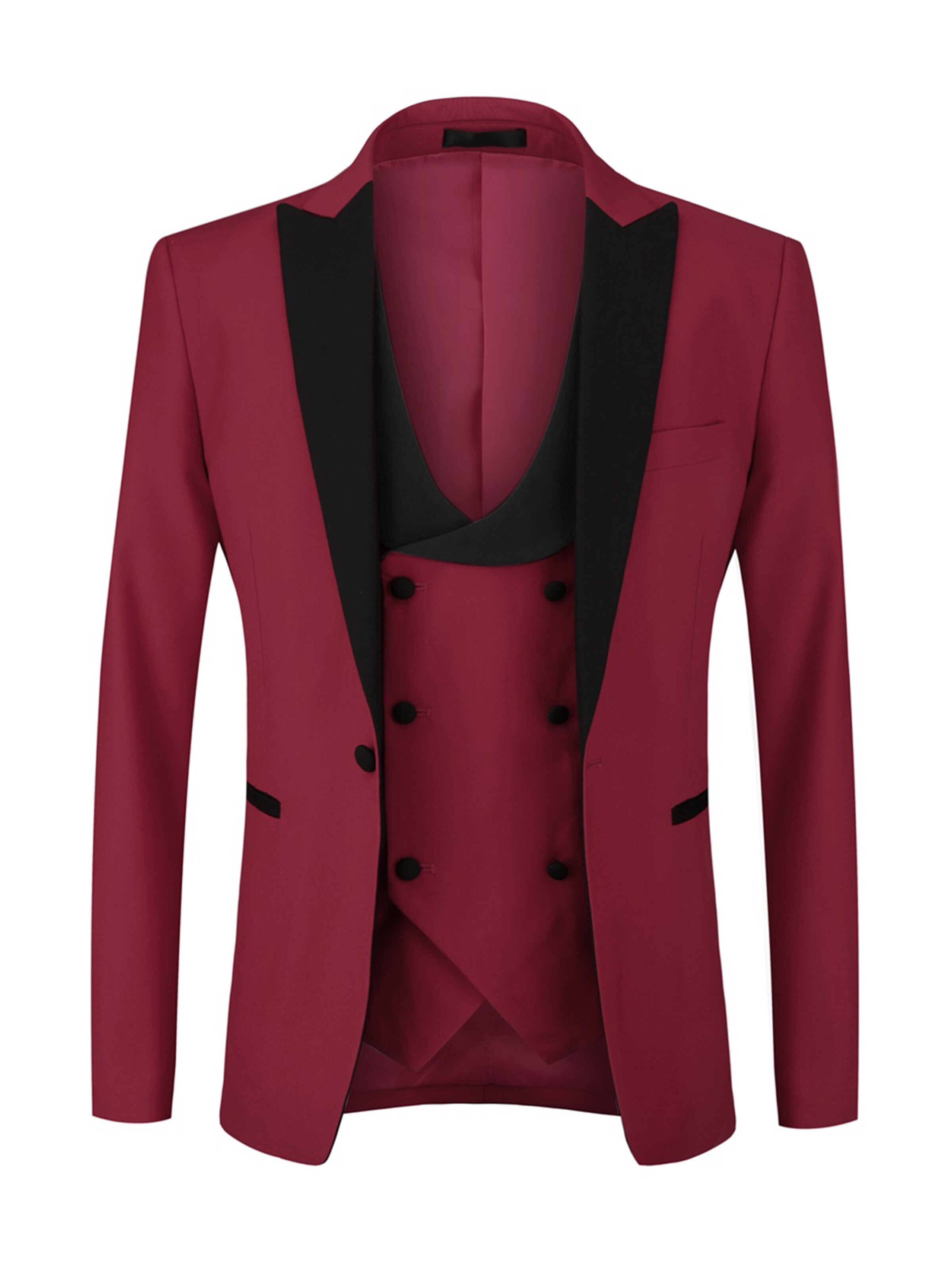 Youthup Slim fit Suit in Red