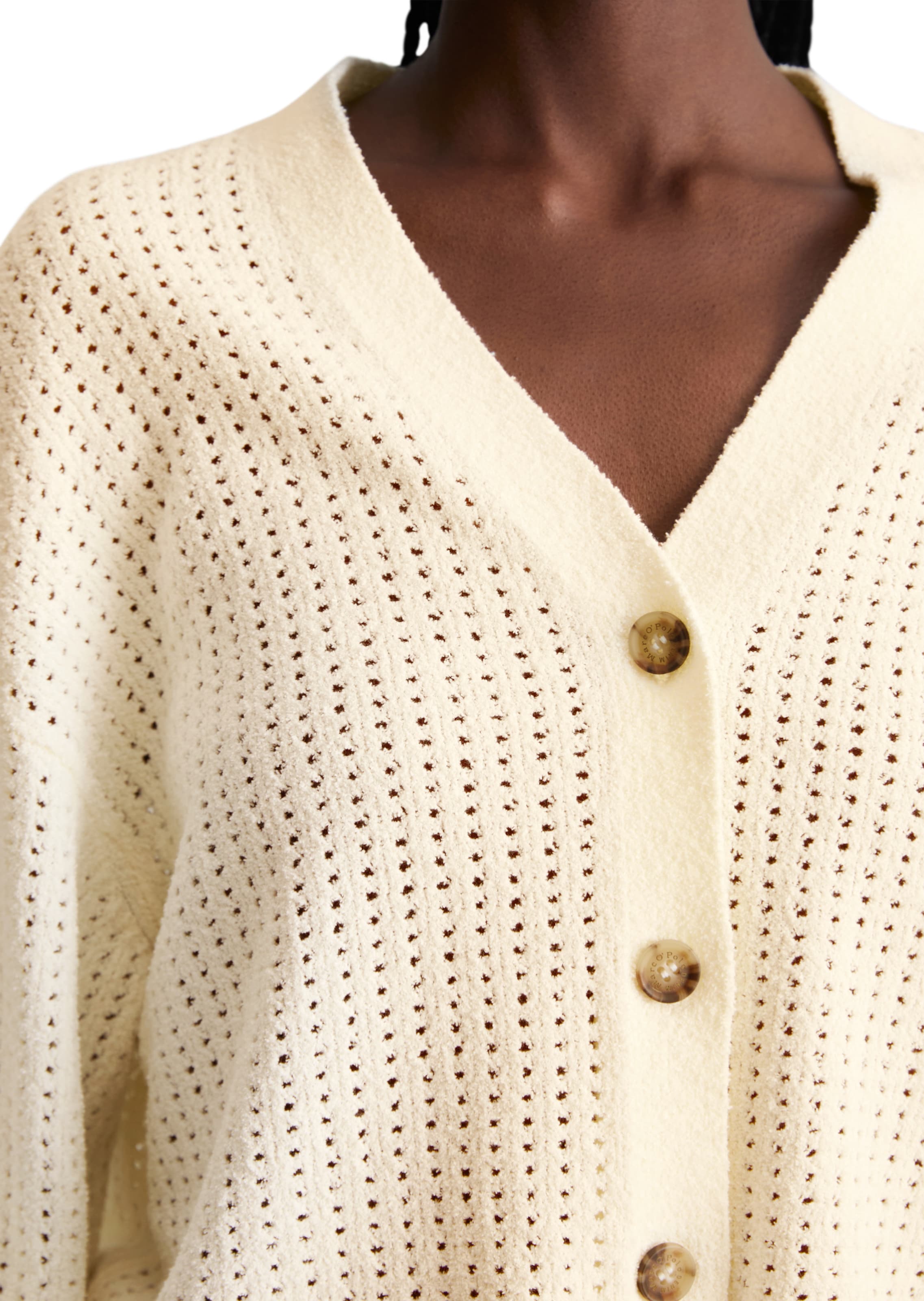 Marc O'Polo DENIM Cardigan i beige