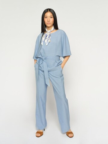 MOS MOSH Regular Hose 'MMBai Roy'‌‌‌‌‌‌‌‌‌‌ in Blau: Vorderseite