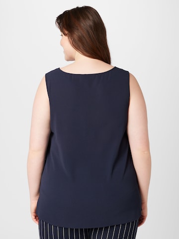 ONLY Carmakoma Top 'LUXMIE' in Blauw