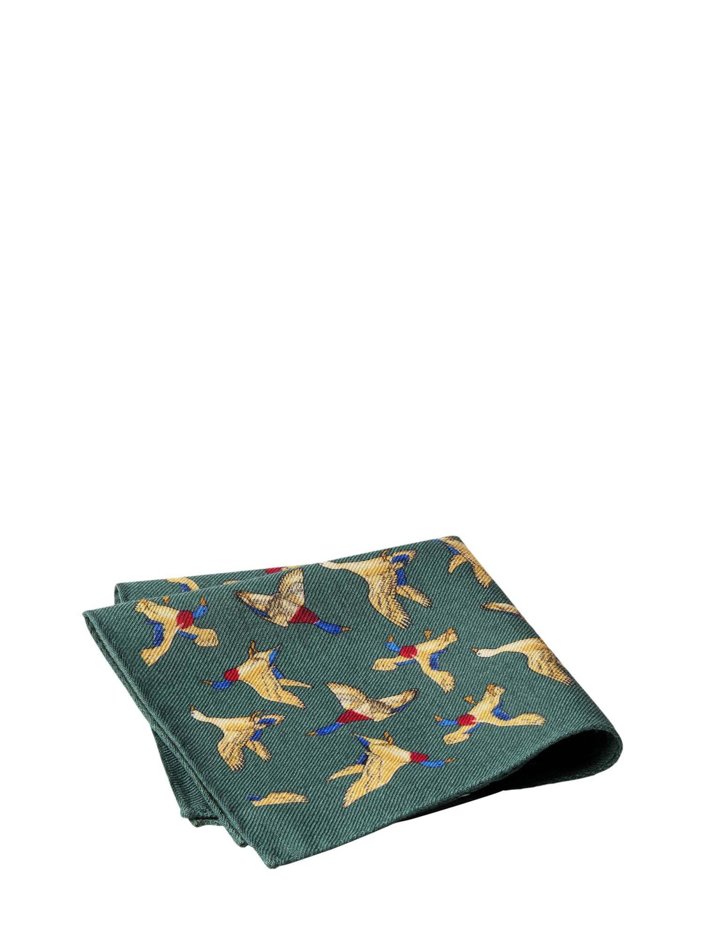 Hackett London Shawl in One Size in Green / Mixed colours, Item view