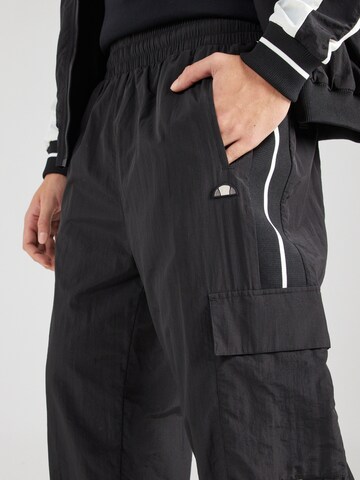 Regular Pantalon cargo 'Jessino' ELLESSE en noir