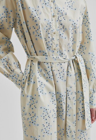 SECOND FEMALE Shirt dress 'Claud' in Beige
