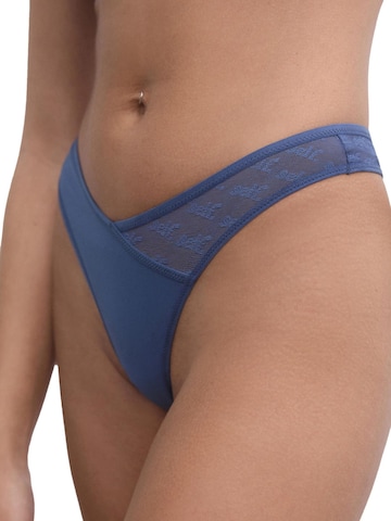 self. String in Blau: Vorderseite