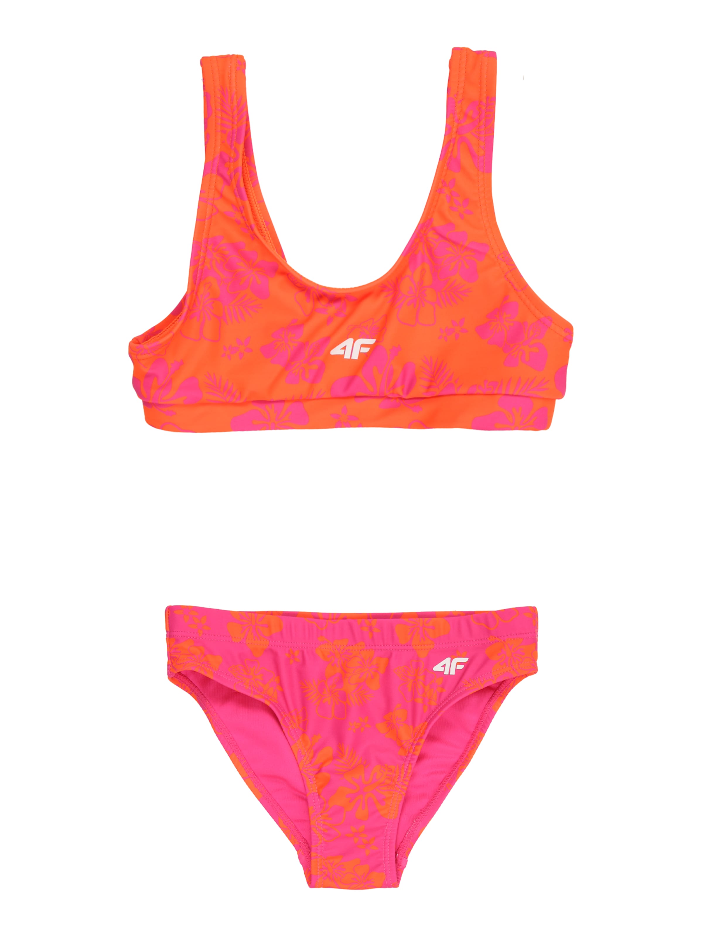 4F Junior Sportsbademode i orange: forside