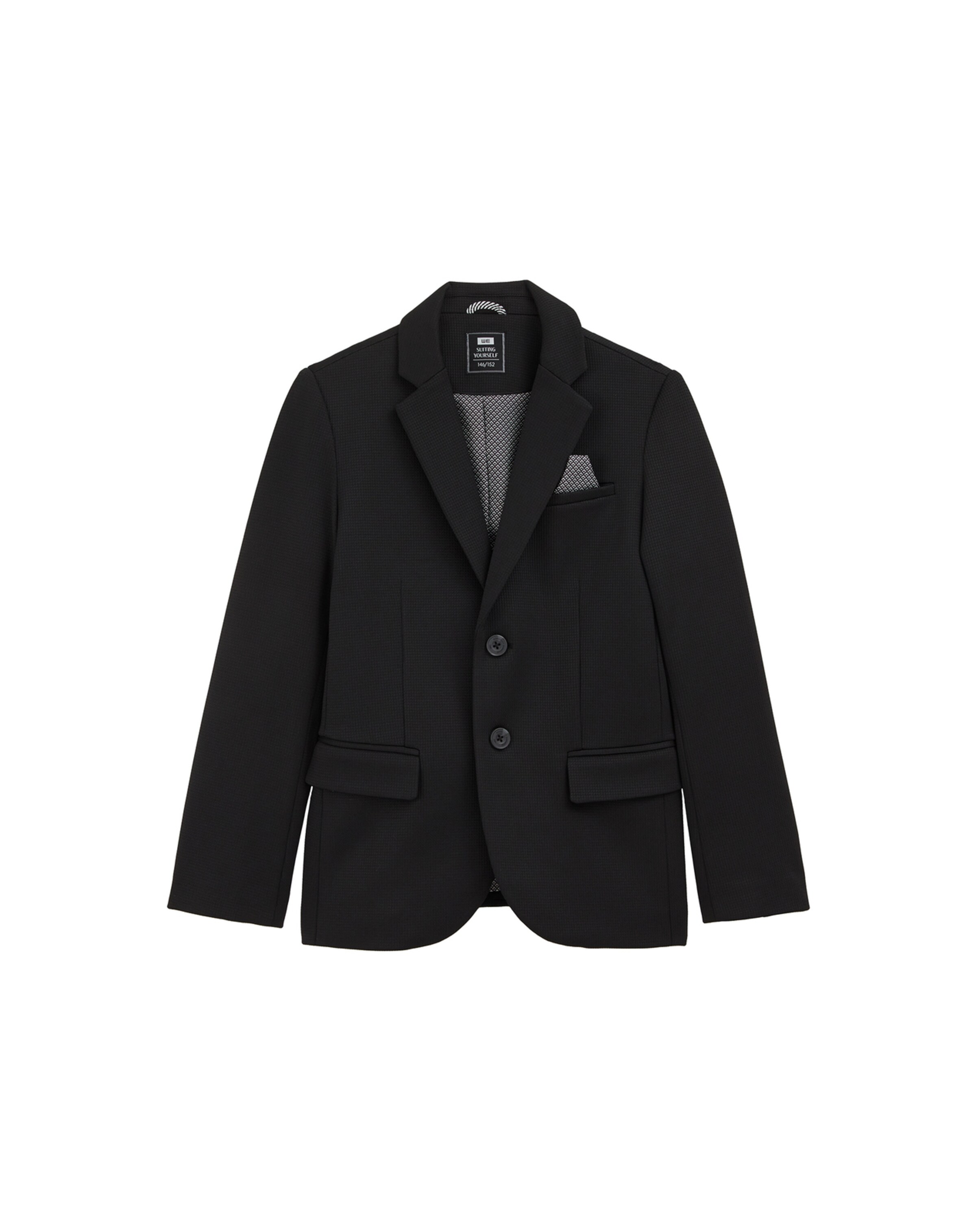 WE Fashion Strickjacke in Schwarz: Vorderseite