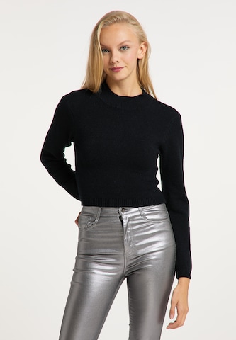 myMo at night Sweater in Black: front