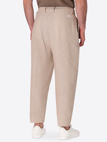 Loosefit Pantalon à plis 'Ban T. Certo' Distretto12 en beige