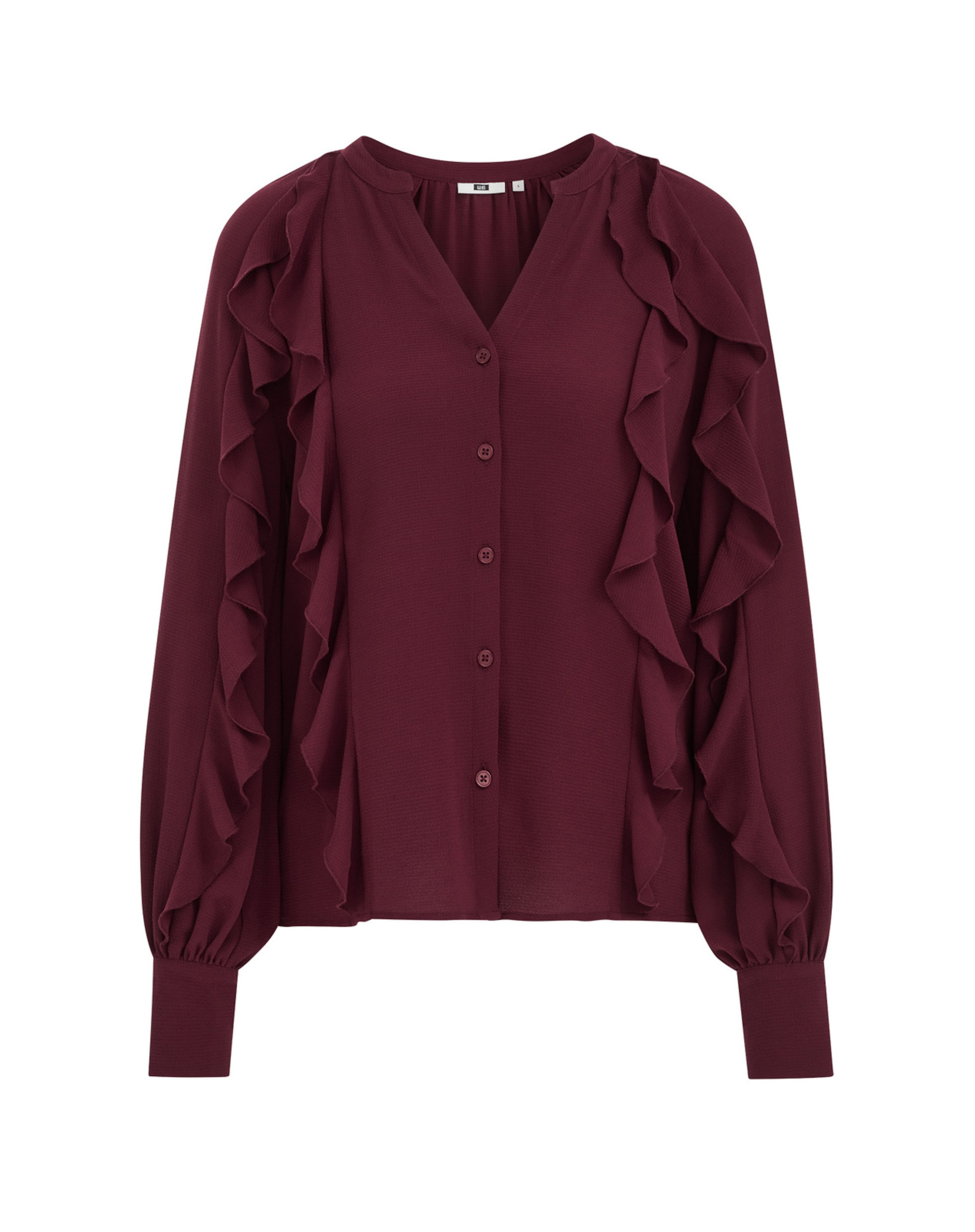 WE Fashion Блузка в Красный: спереди