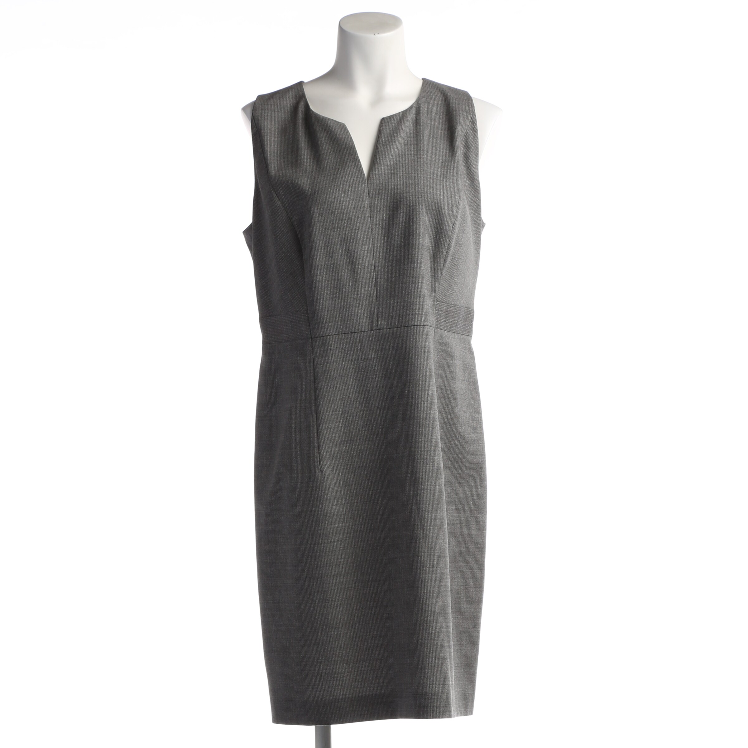 BOSS Kleid XXL in Grau: Vorderseite