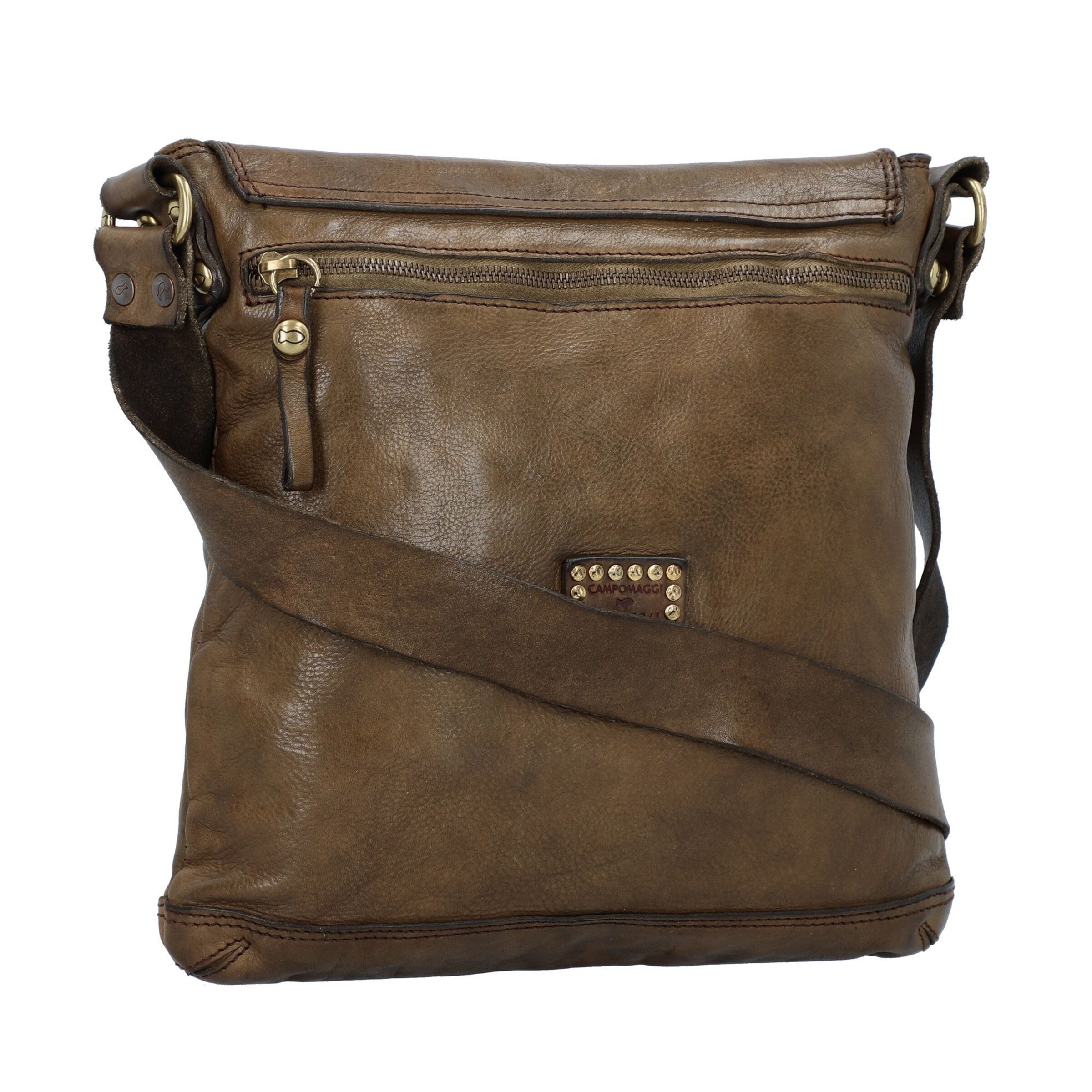 Campomaggi Schoudertas in Groen