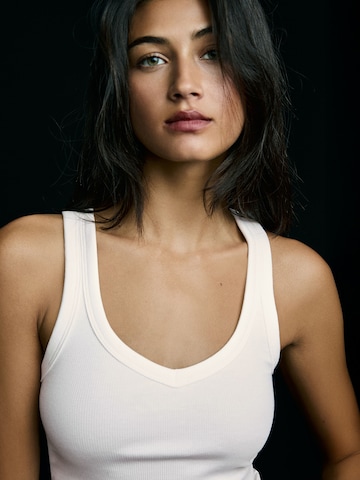 Bershka Top in White