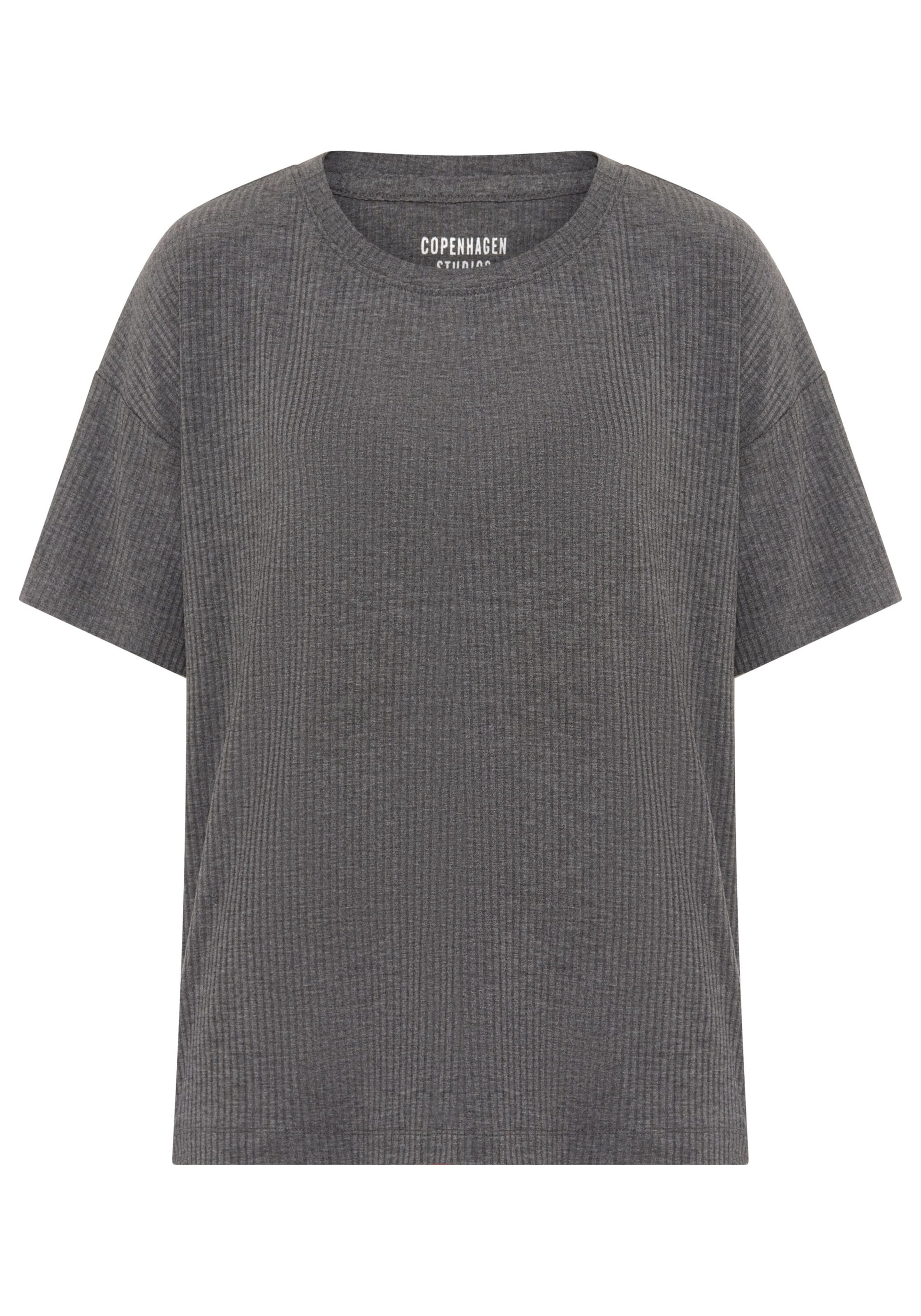 Copenhagen Studios Majica za spanje | siva barva: sprednja stran