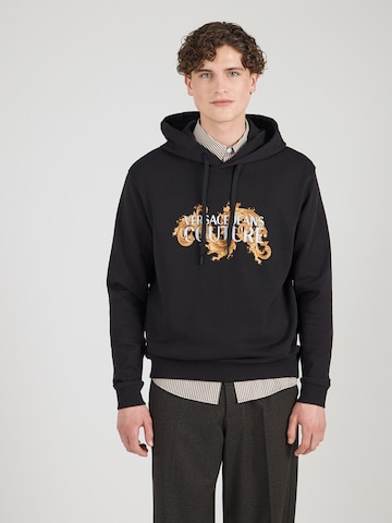 Versace Jeans Couture - Sudadera '80GAIE02' en negro: frente