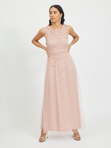 VILA Evening dress 'Lynnea' in Pink: front