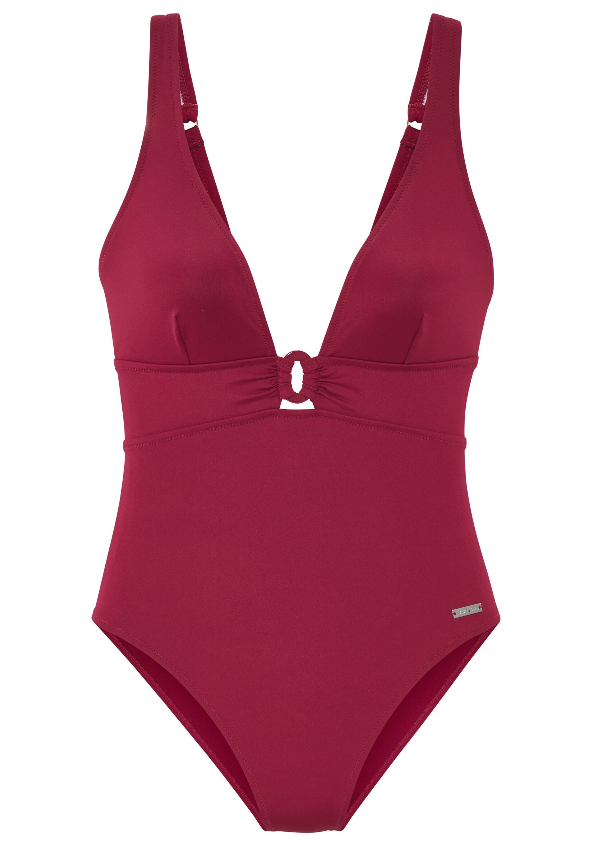 Maillot de bain LASCANA en rouge : devant