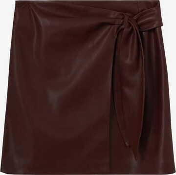 MANGO Skirt 'Pareo' in Brown: front