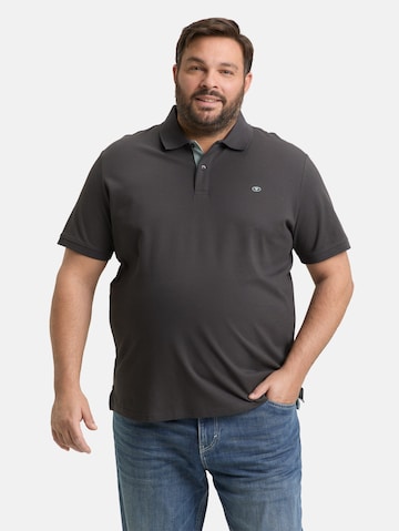 TOM TAILOR Men + Shirt in Grey: front