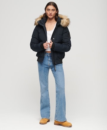 Veste d’hiver 'Everest' Superdry en bleu