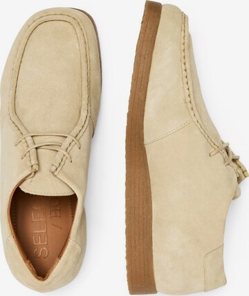 SELECTED HOMME Moccasins in Beige