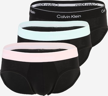 Calvin Klein Underwear - Calzoncillo boxer en negro: frente