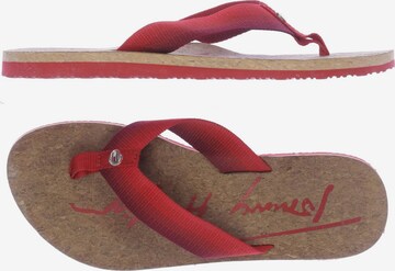 TOMMY HILFIGER Sandalen 38 in Rot: predná strana