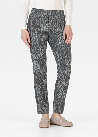 STEHMANN Slim fit Pants in Grey: front