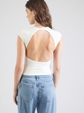 STUDIO SELECT Top 'Bianca' in Beige: Vorderseite