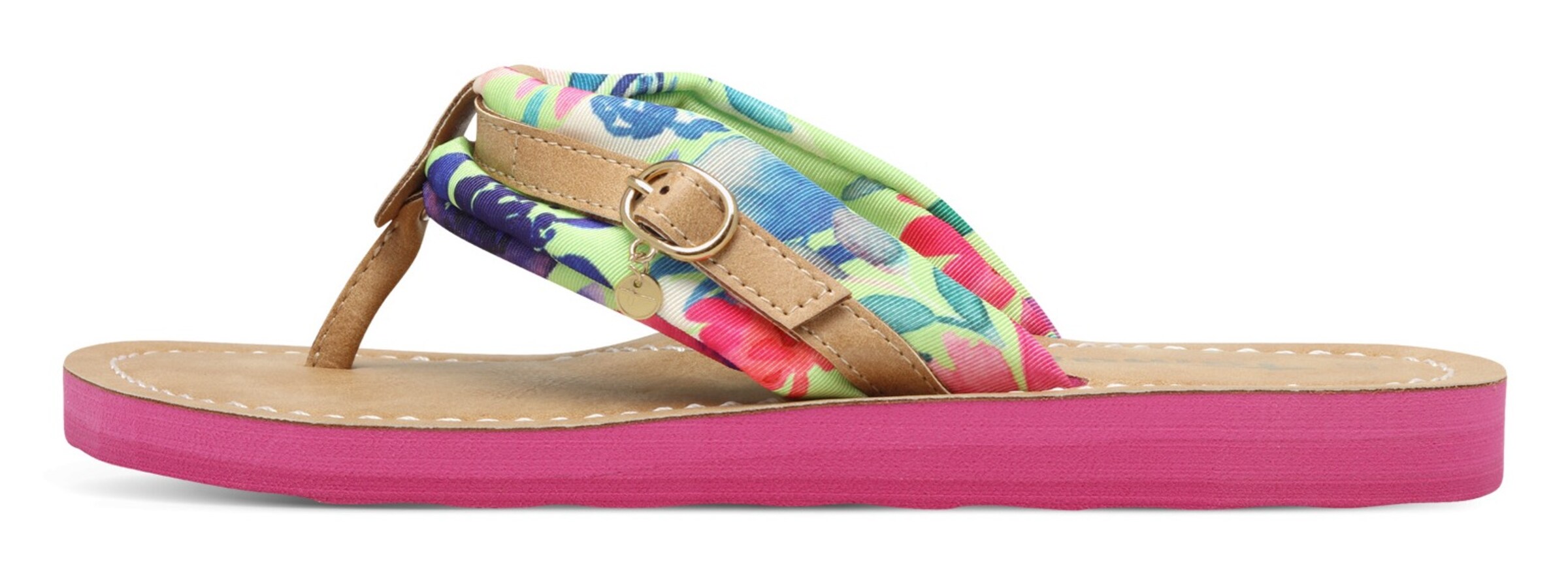 Tamaris T-Bar Sandals in Mixed colors