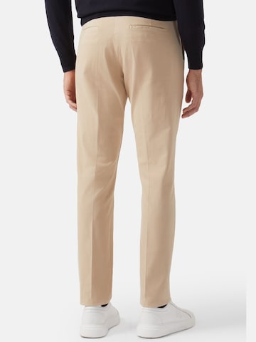 Regular Pantalon à plis Boggi Milano en beige