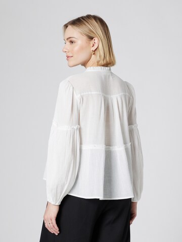 Guido Maria Kretschmer Women Blouse 'Avinia' in Wit: terug