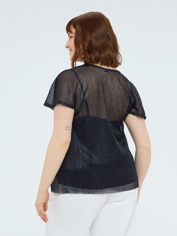 Haut Fiorella Rubino en bleu