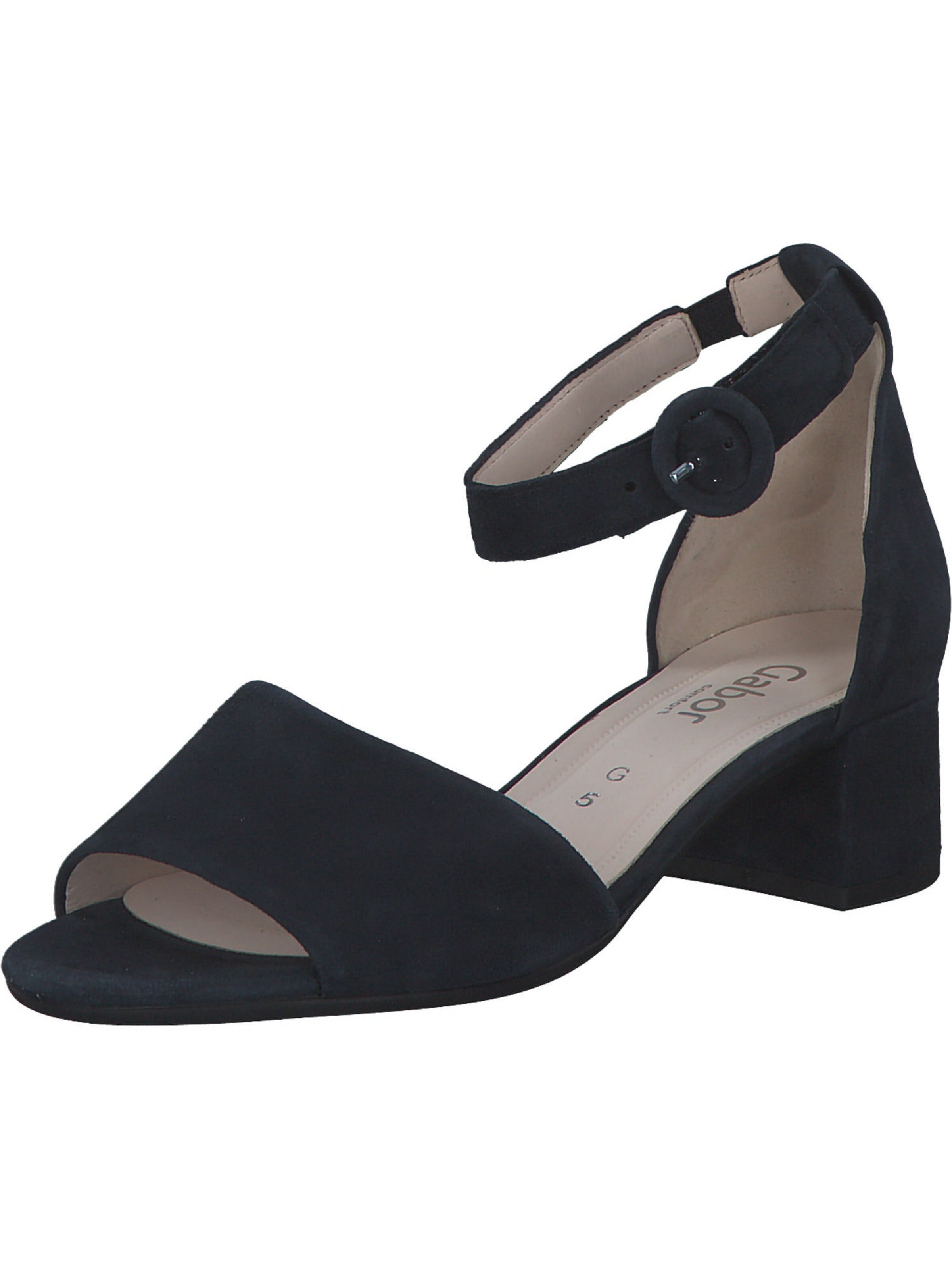 GABOR Strap Sandals in Blue: front