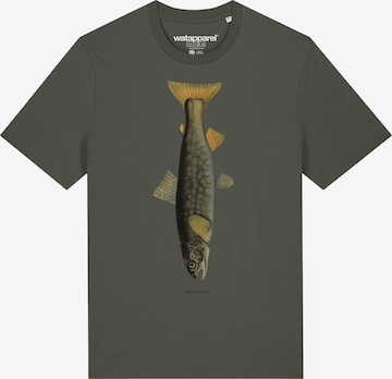 Watapparel Shirt 'Forelle' in Green: front