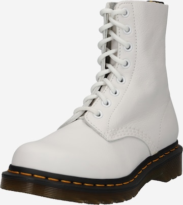 Bottines à lacets 'Pascal' Dr. Martens en blanc : devant