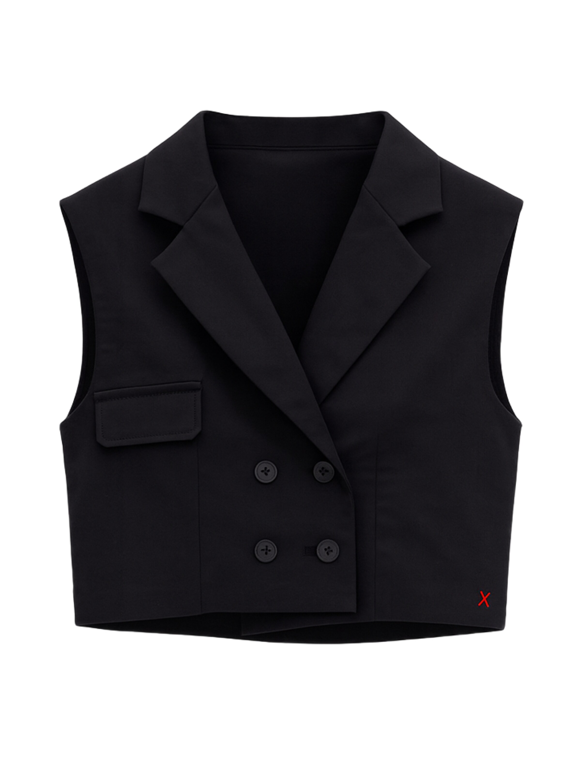 PCFG Weste in Schwarz: Vorderseite