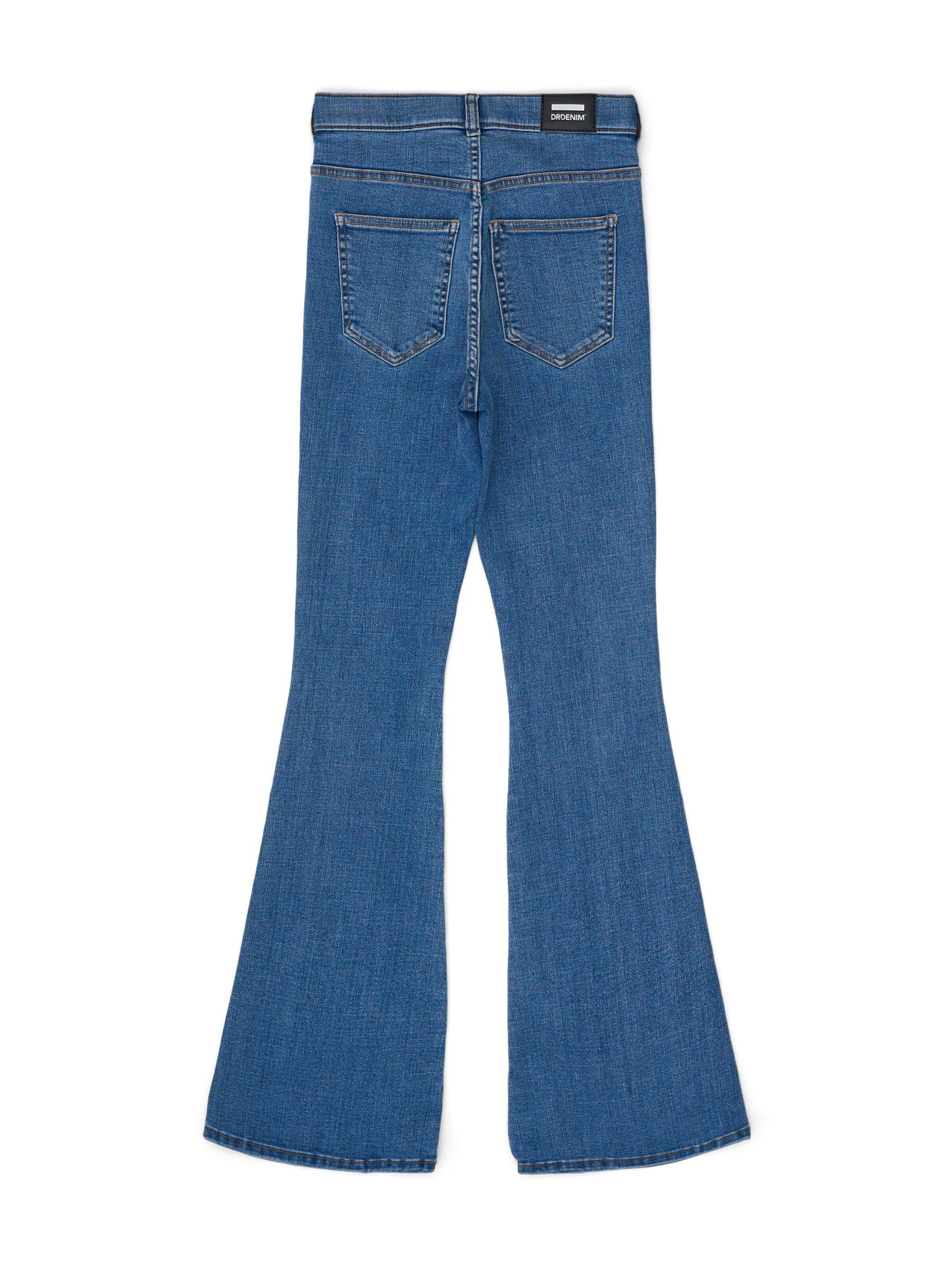 Dr. Denim Skinny Jeans 'Moxy High Flare'‌‌‌‌‌‌‌‌‌‌ in Blau