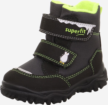 SUPERFIT - Botas de nieve 'HUSKY1' en negro: frente
