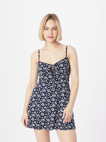 HOLLISTER - Vestido em azul: frente