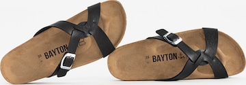 Bayton - Sapato aberto 'Sebastian' em preto