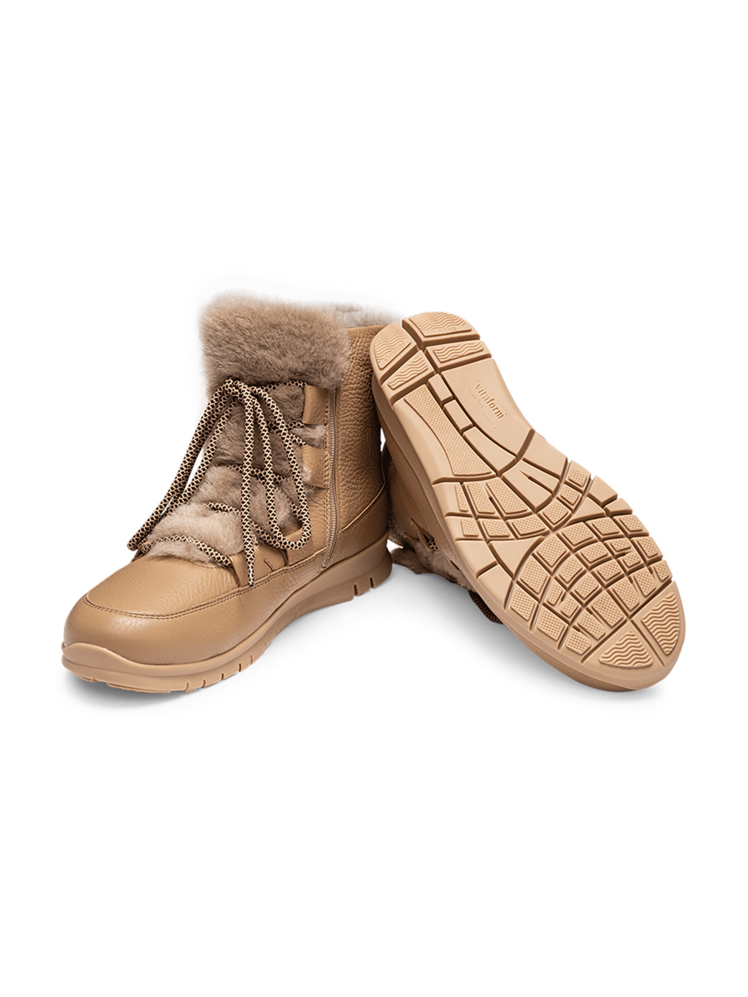 Bottines à lacets VITAFORM en marron