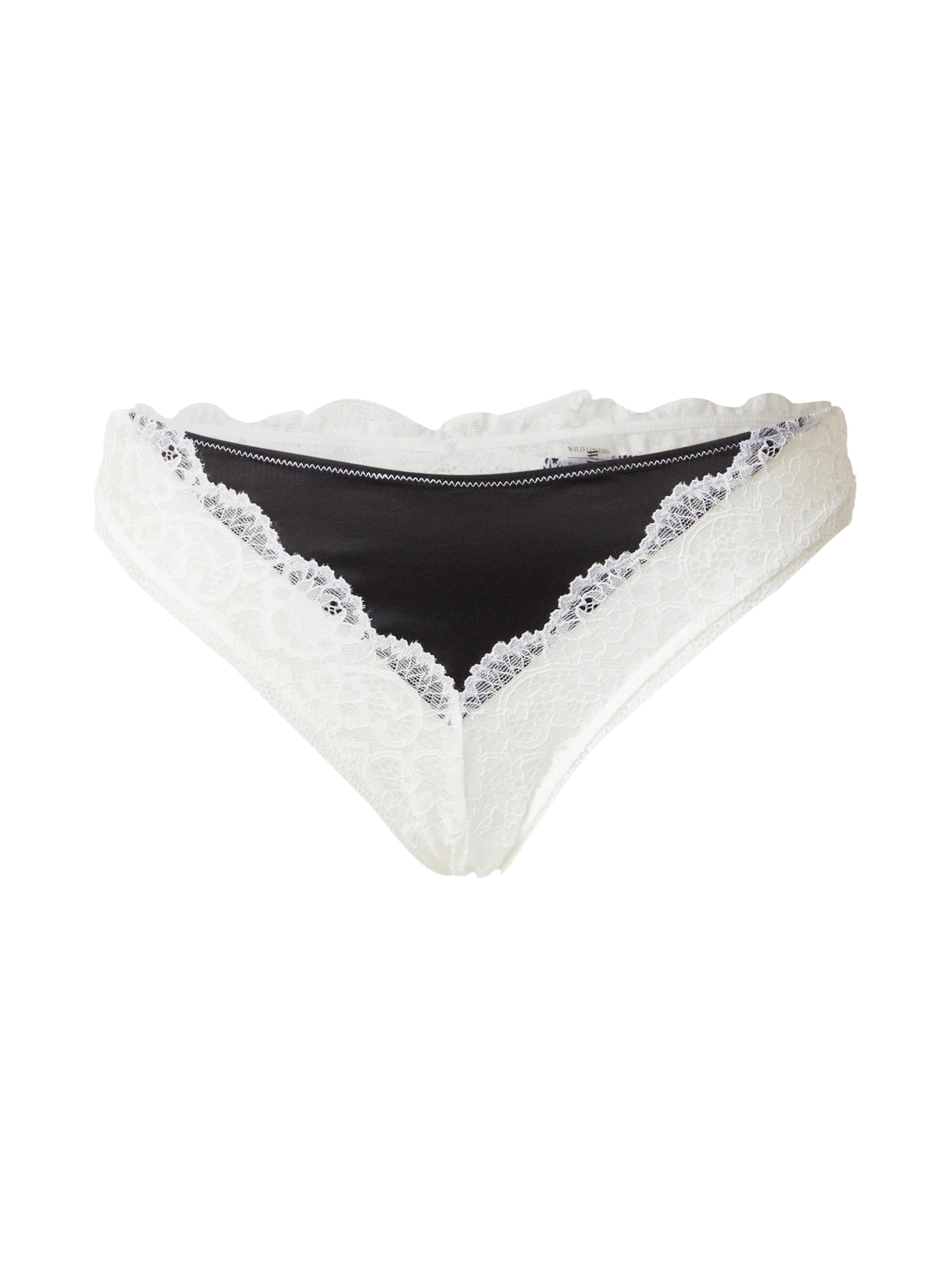 WILD LOVERS Slip 'CAMILLA' i sort: forside