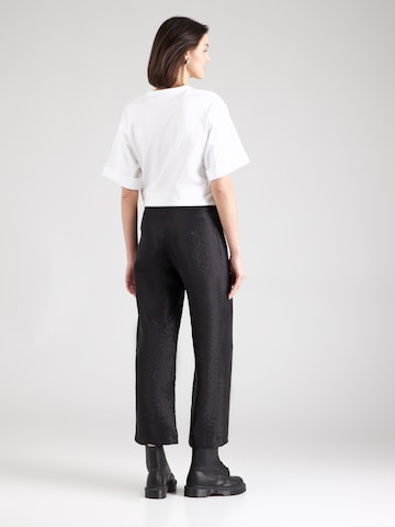 Lindex - Loosefit Pantalón 'Maud' en negro