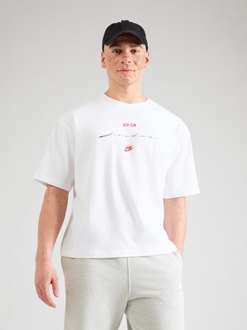 balts Jordan T-Krekls