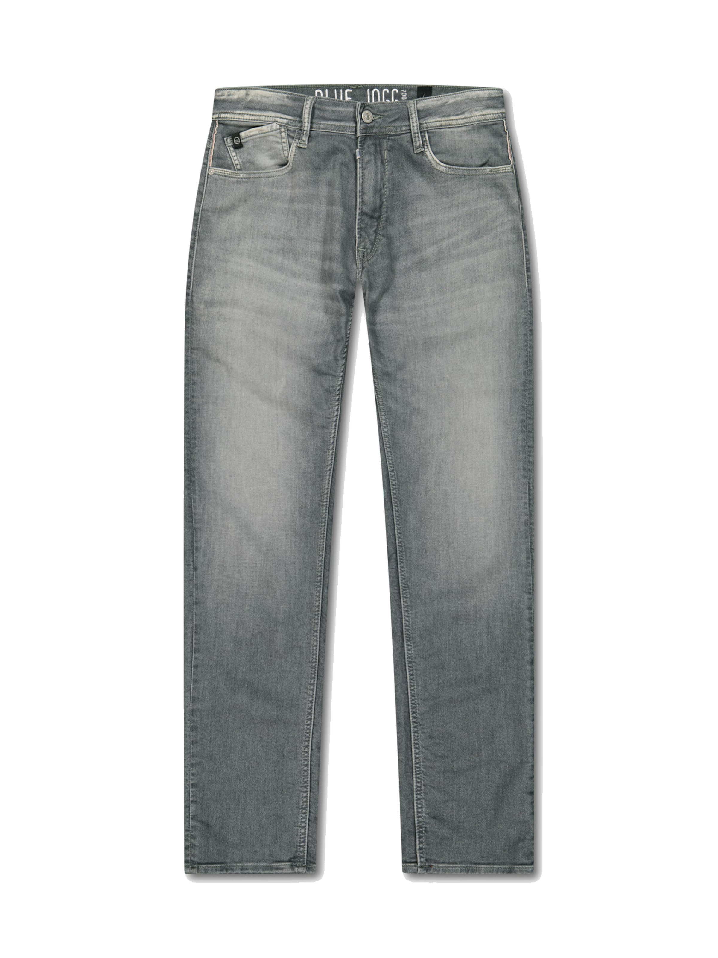 Le Temps Des Cerises Slimfit Jeans '700/11' in Grijs: voorkant