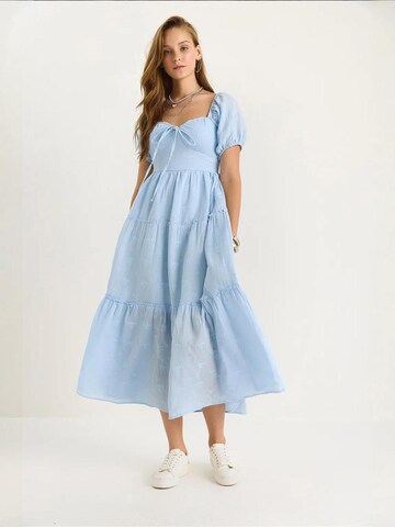 Bianco Lucci Summer Dress in Blue