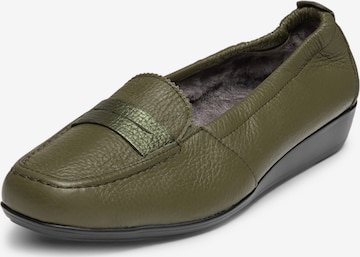 Mocassin VITAFORM en vert : devant
